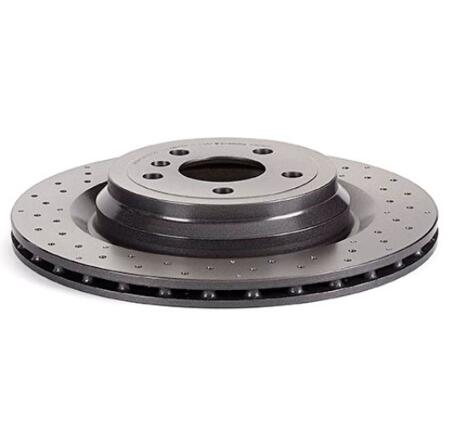 Mercedes Brakes Kit - Pads & Rotors Front and Rear (350mm/330mm) (Low-Met) 2115401717 - Brembo 1636101KIT